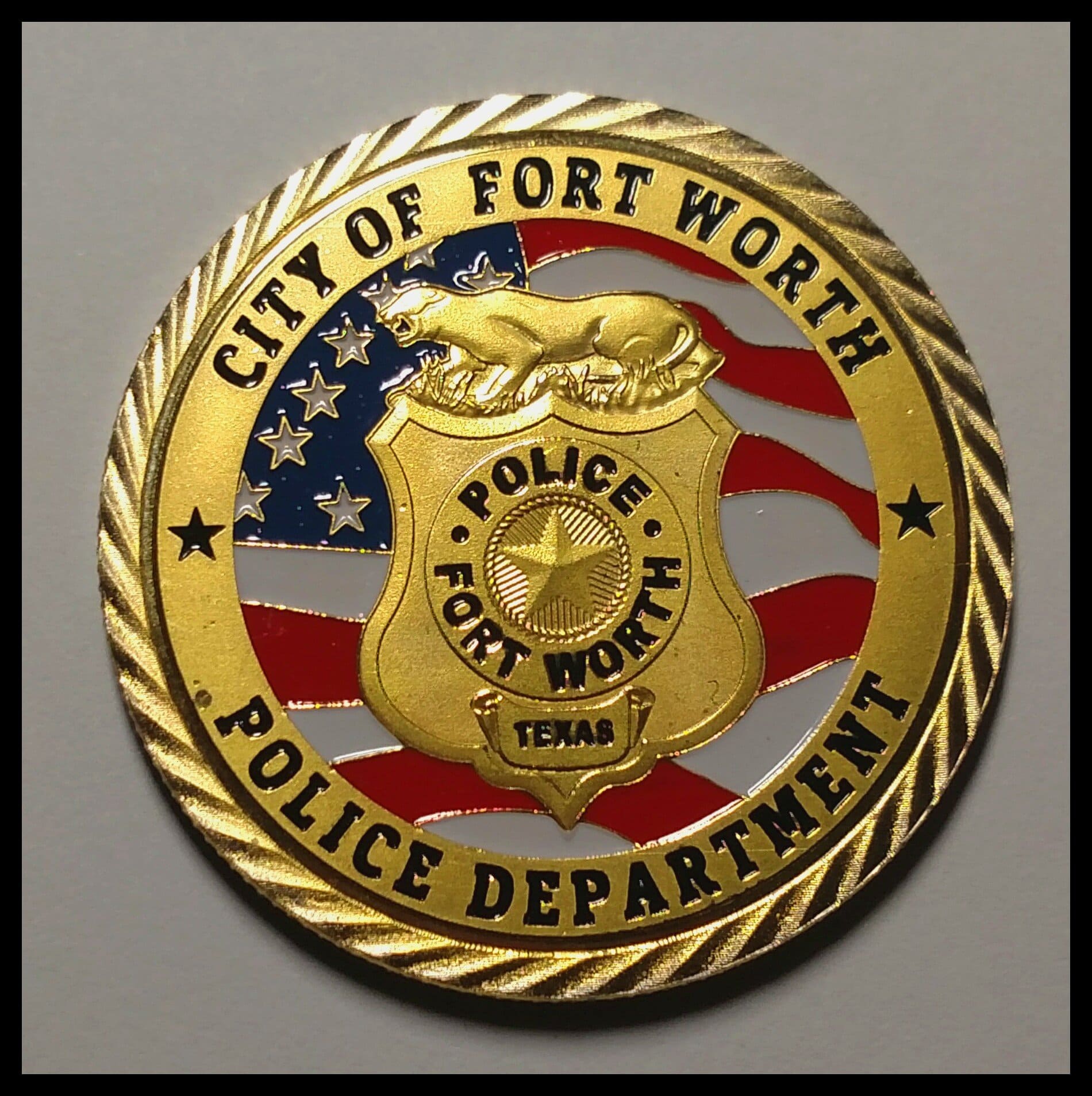 Policejní odznak s panterem